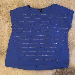 Rhinestone top Forever 21